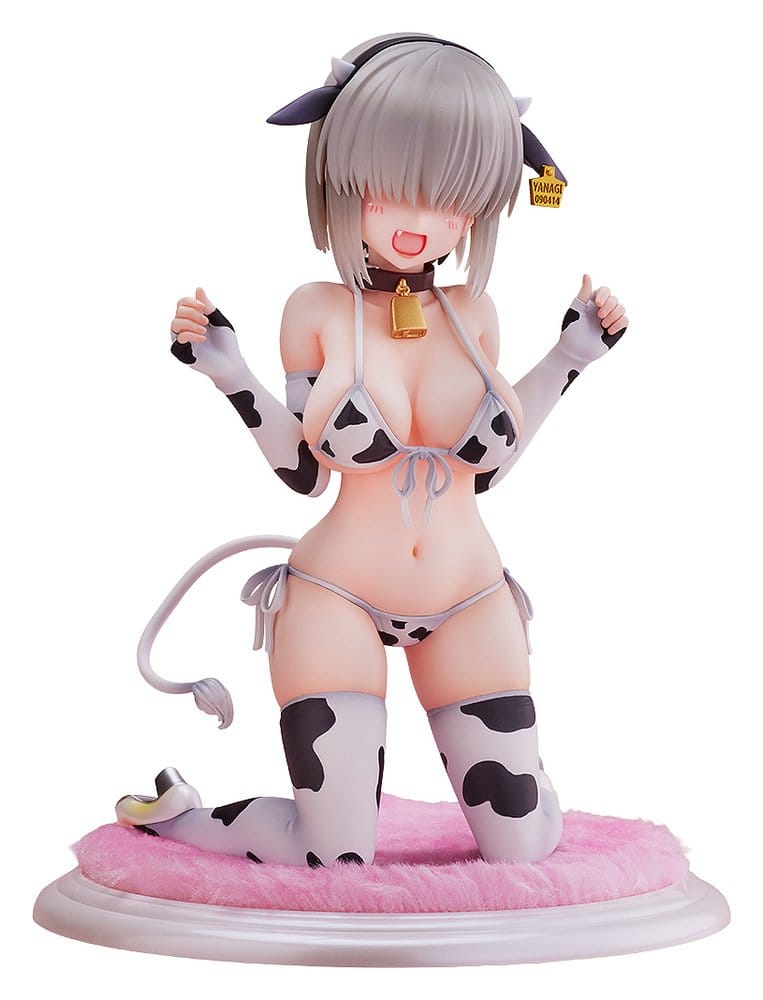 Uzaki-chan Wants to Hang Out! 2nd Season PVC Figur 1/7 Yanagi Uzaki (Cow Bikini) (re-run) 15 cm - Preorder - ETA: 25.02.2027