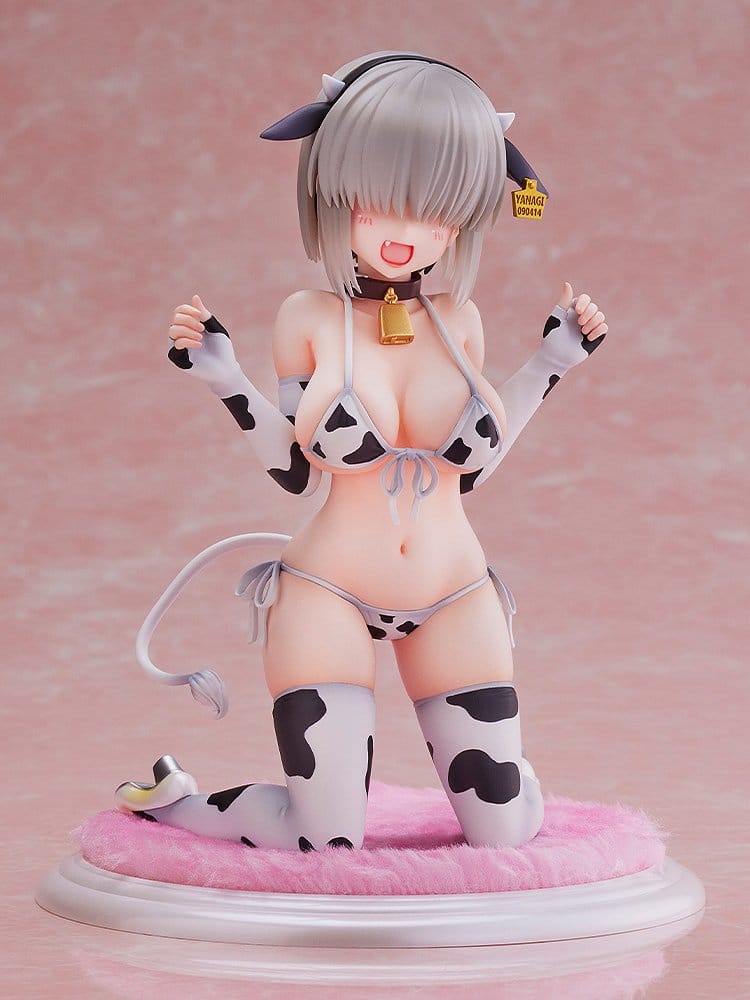 Uzaki-chan Wants to Hang Out! 2nd Season PVC Figur 1/7 Yanagi Uzaki (Cow Bikini) (re-run) 15 cm - Preorder - ETA: 25.02.2027