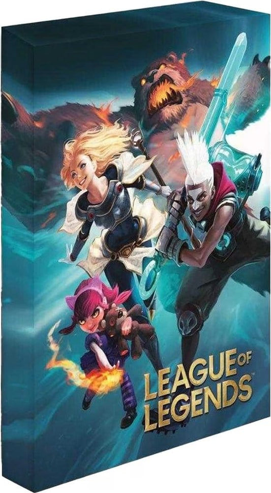 League of Legends Leinwandbild mit Beleuchtung Fight for Glory - Versand: 7 Tage nach Bestellung