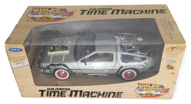 Zurueck in die Zukunft III Diecast Modell 1/24 81er DeLorean LK Coupe 18 cm  - Preorder - ETA: 25.11.2026