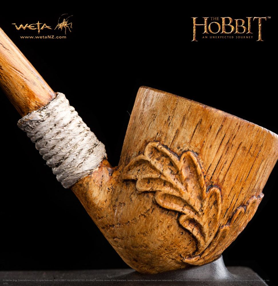 Der Hobbit Eine unerwartete Reise Replik 1/1 Bilbo Beutlins Pfeife 35 cm - Versand: 5-7 Tage nach Bestellung