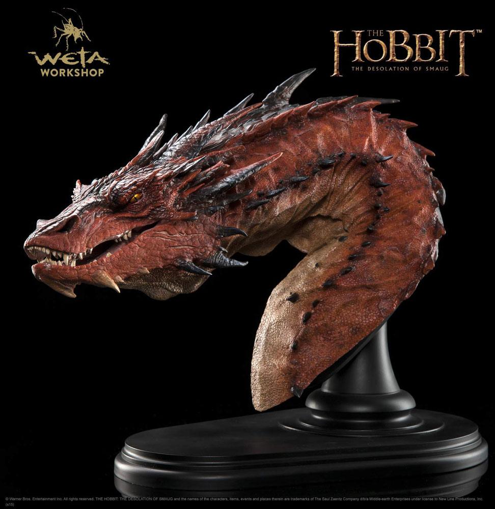 Der Hobbit Smaugs Einöde Büste Smaug 36 cm - Preorder - ETA: 25.09.2026