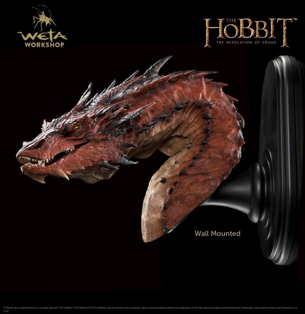 Der Hobbit Smaugs Einöde Büste Smaug 36 cm - Preorder - ETA: 25.09.2026