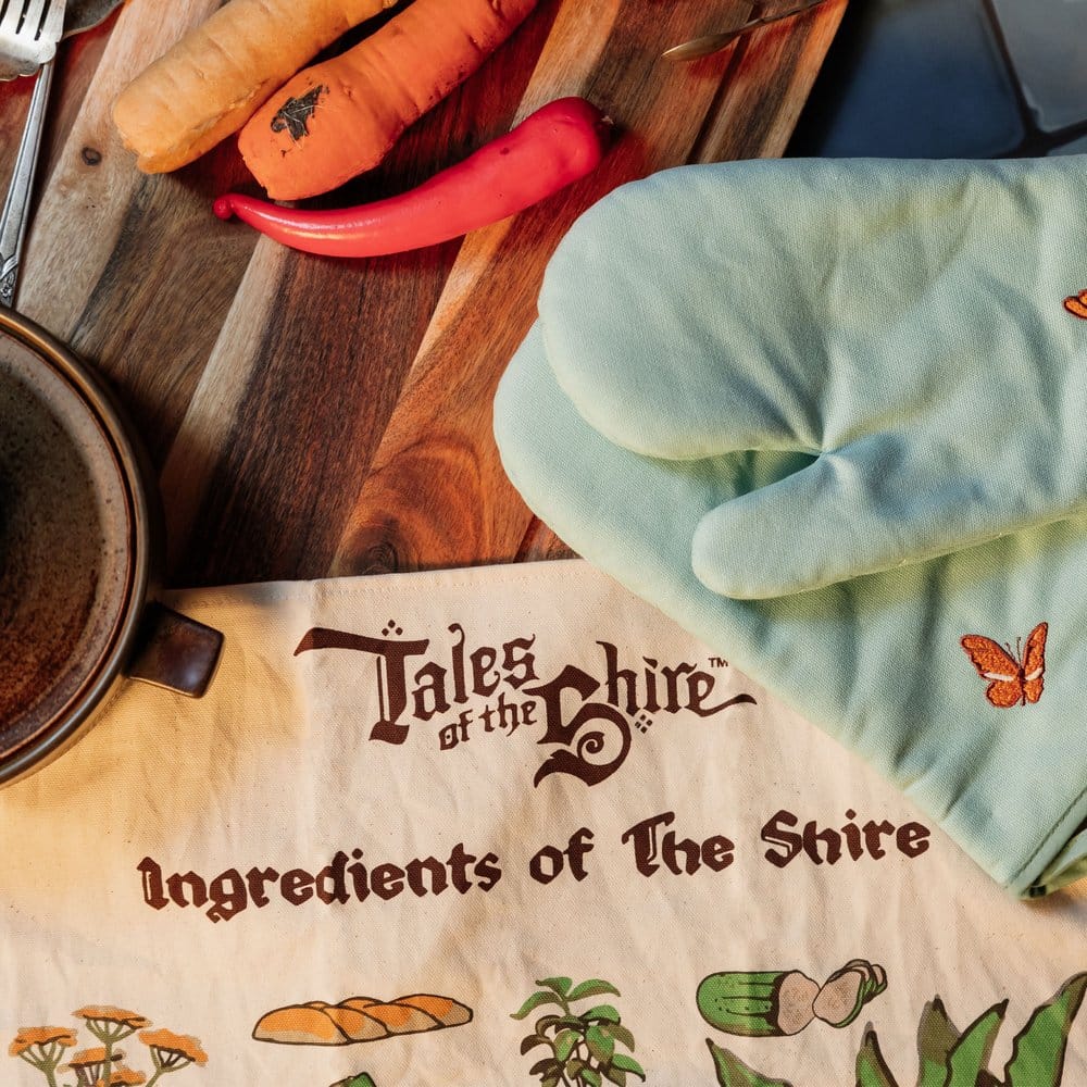 Herr der Ringe Geschirrtuch Ingredients of The Shire (Tales of the Shire (2025)) 69 cm  - Preorder - ETA: 28.09.2026