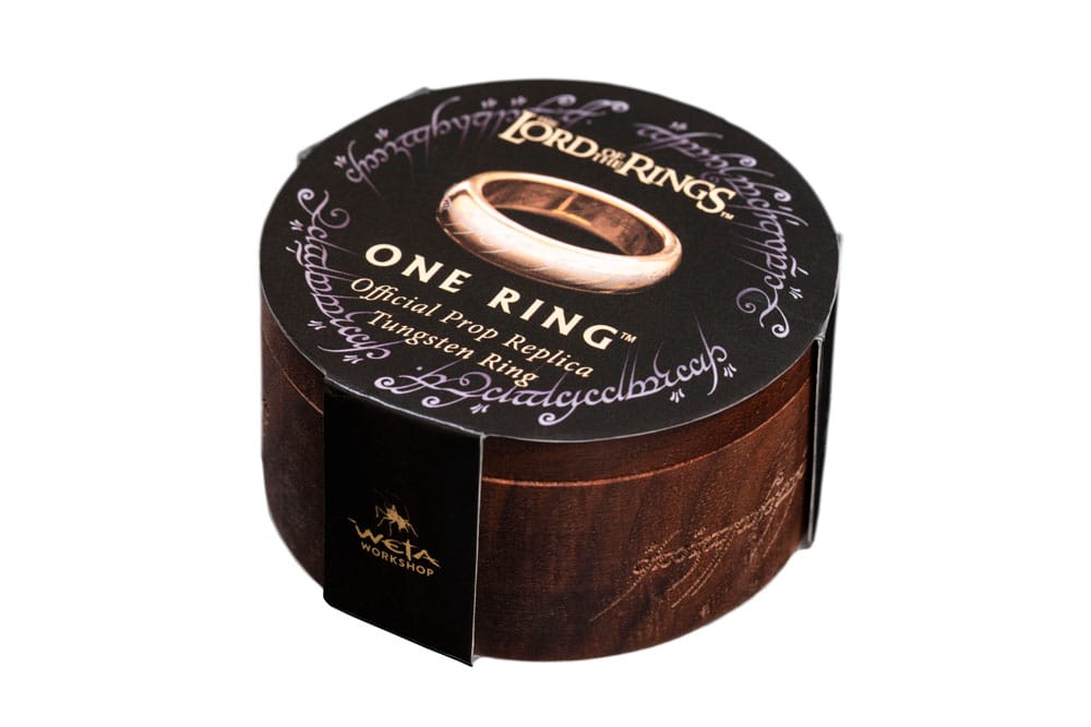 Herr der Ringe Wolfram-Ring Der Eine Ring (vergoldet) Größe 9 - Preorder - ETA: 31.08.2026