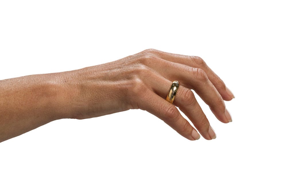 Herr der Ringe Wolfram-Ring Der Eine Ring (vergoldet) Größe 10 - Preorder - ETA: 31.08.2026