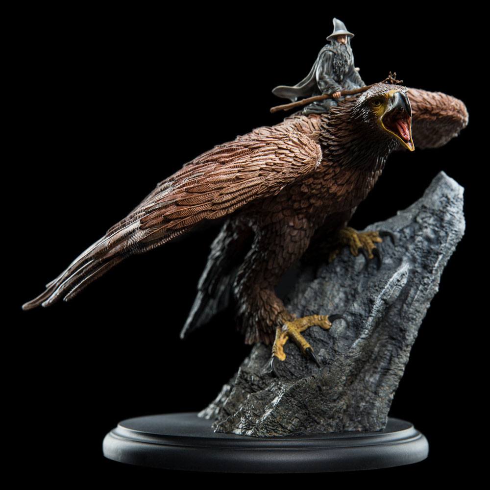 Herr der Ringe Statue Gandalf on Gwaihir 15 cm - Preorder - ETA: 06.09.2025