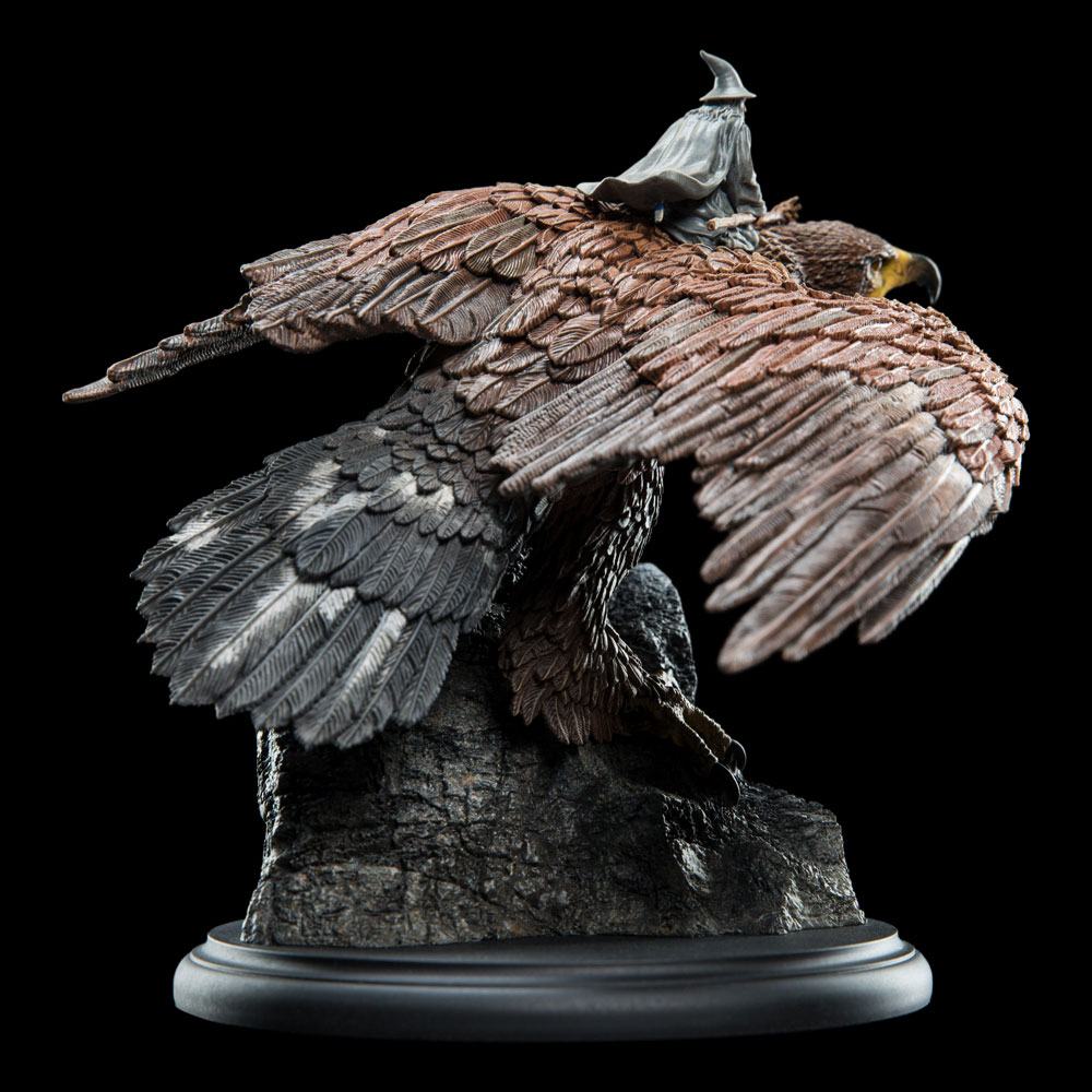 Herr der Ringe Statue Gandalf on Gwaihir 15 cm - Preorder - ETA: 06.09.2025