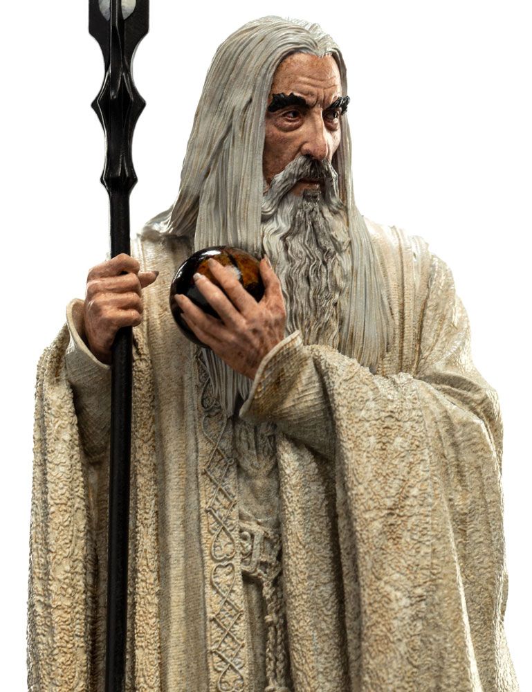 Herr der Ringe Statue Saruman der Weiße 19 cm - Versand: 5-7 Tage nach Bestellung