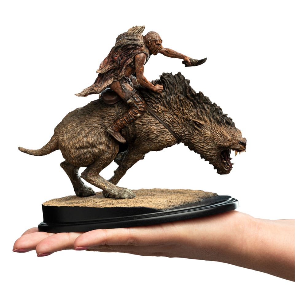 Herr der Ringe Mini Statue Sharkû on Warg 18 cm - Preorder - ETA: 25.03.2026