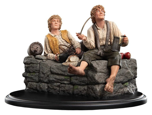 Der Herr der Ringe Mini Statue Merry und Pippin 12 cm - Preorder - ETA: 25.05.2027
