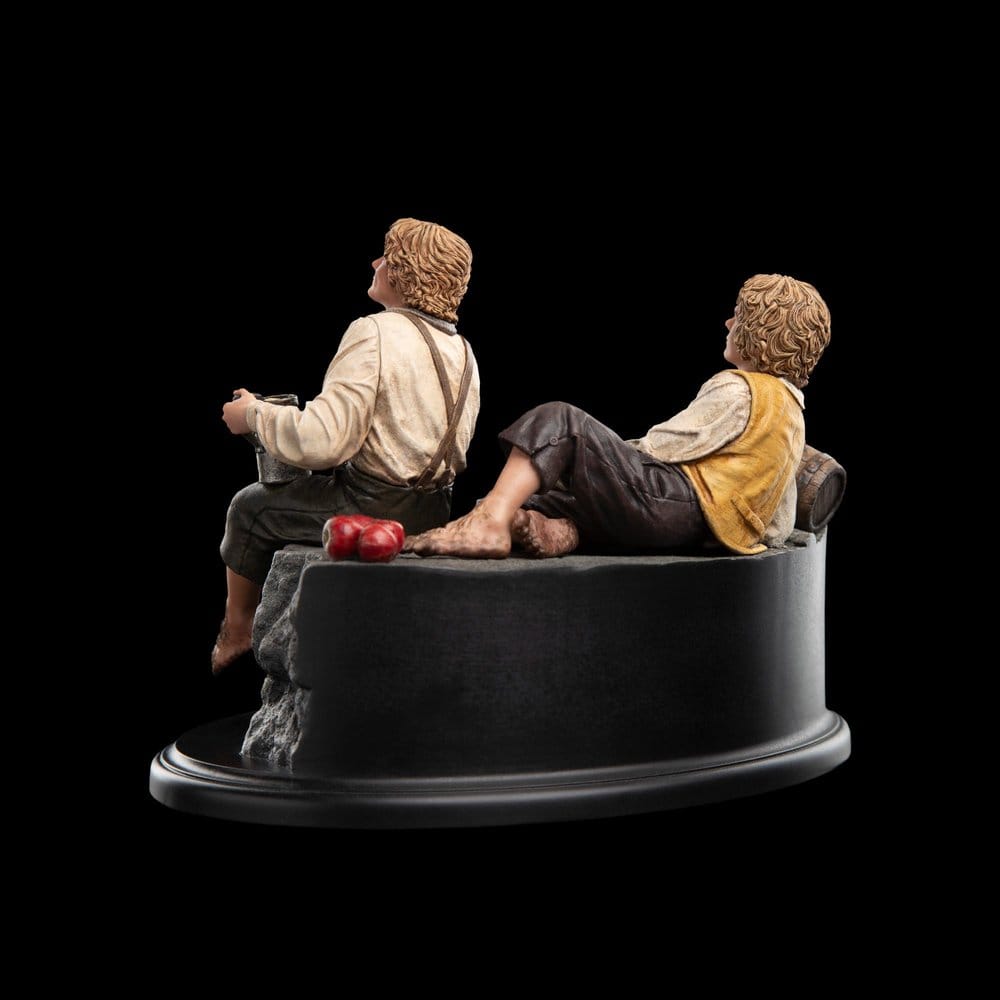 Der Herr der Ringe Mini Statue Merry und Pippin 12 cm - Preorder - ETA: 25.05.2027