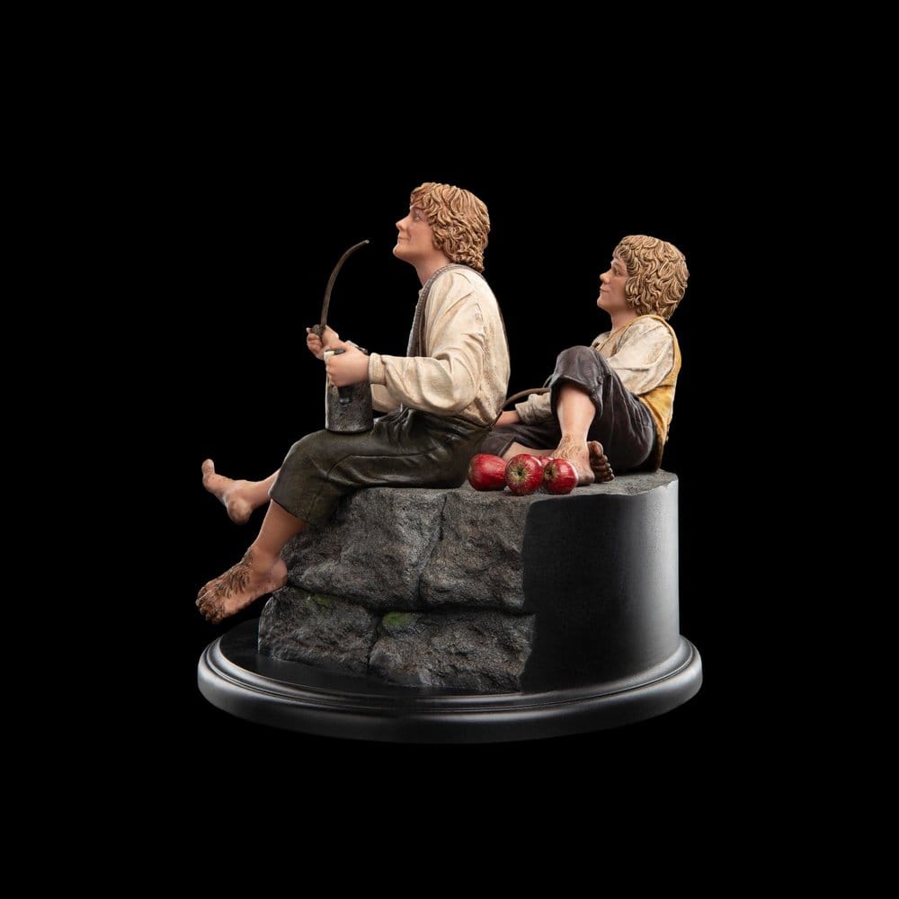 Der Herr der Ringe Mini Statue Merry und Pippin 12 cm - Preorder - ETA: 25.05.2027