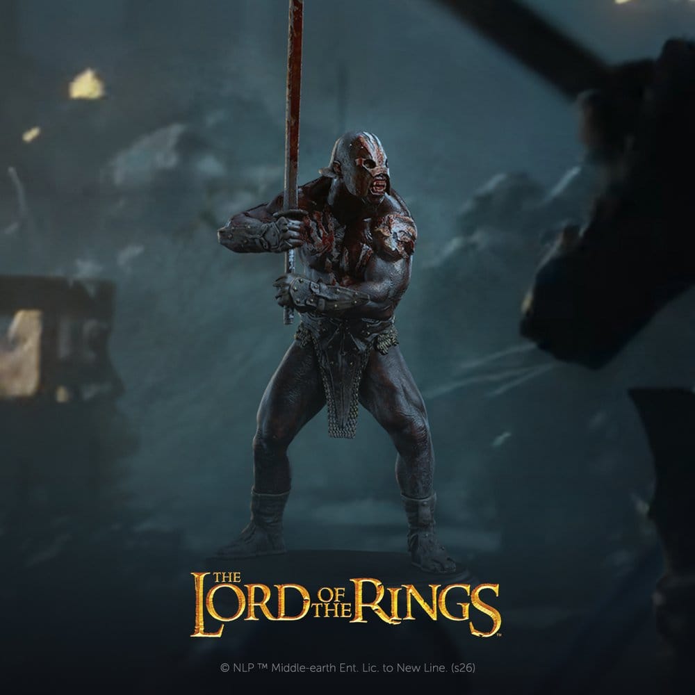 Der Herr der Ringe Mini Statue Uruk-hai Berserker 24 cm - Preorder - ETA: 25.05.2027