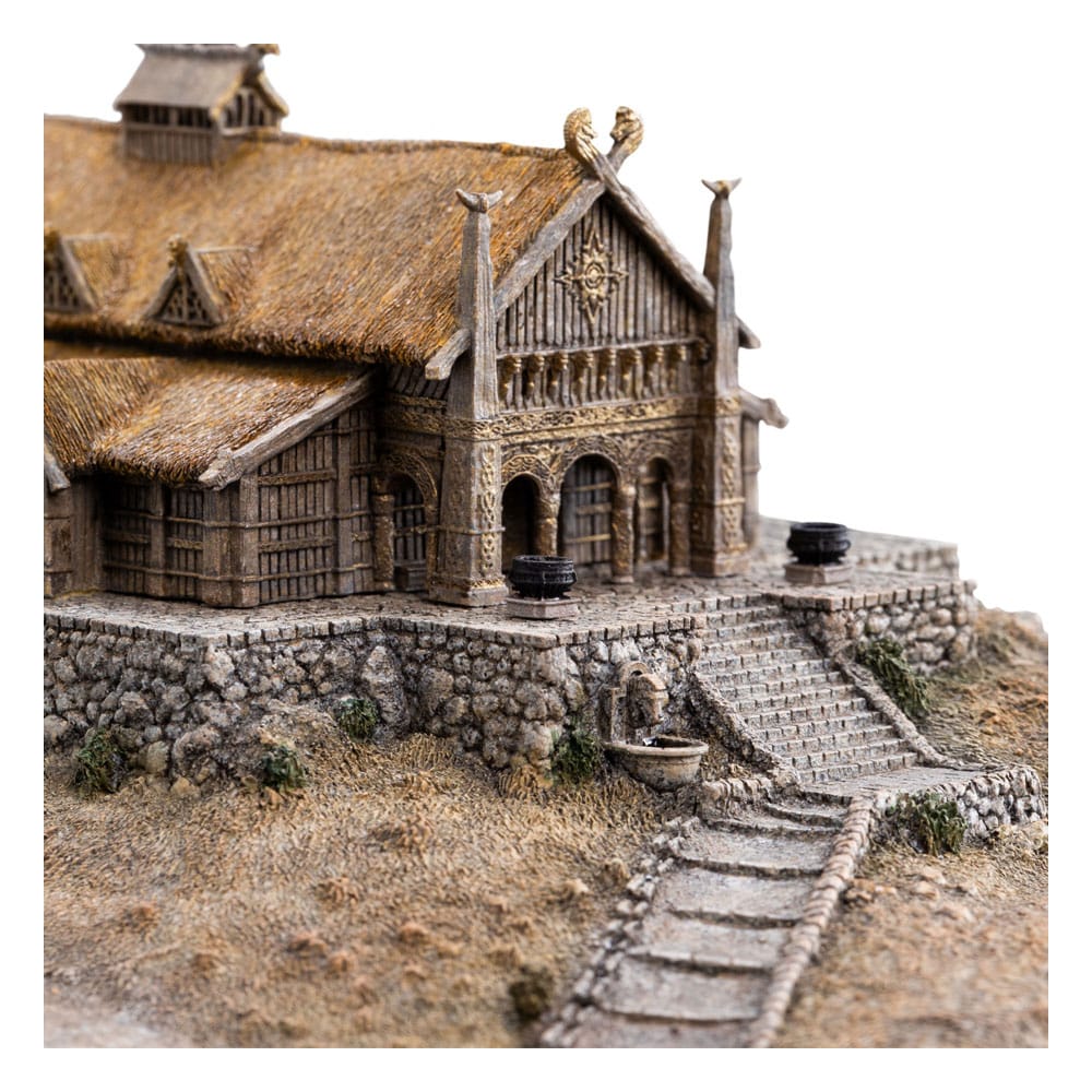 Herr der Ringe Statue The Golden Hall of Edoras 9 cm - Preorder - ETA: 25.11.2025
