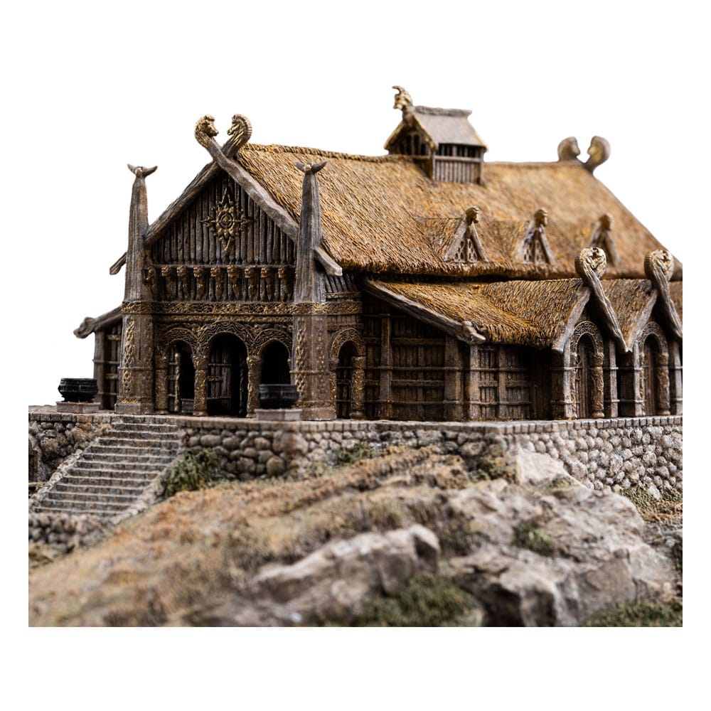 Herr der Ringe Statue The Golden Hall of Edoras 9 cm - Preorder - ETA: 25.11.2025