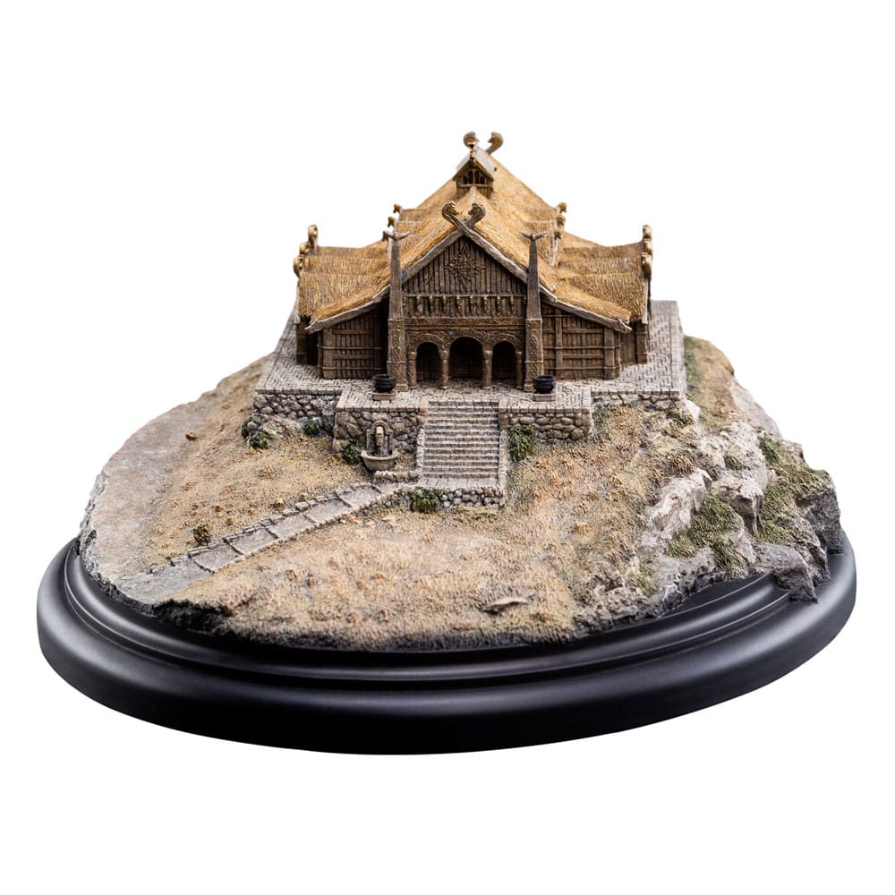 Herr der Ringe Statue The Golden Hall of Edoras 9 cm - Preorder - ETA: 25.11.2025