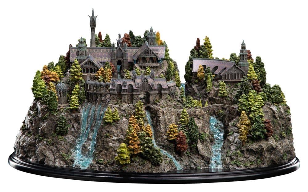 Der Herr der Ringe Miniatur Umgebung Rivendell 28 cm - Preorder - ETA: 25.09.2026