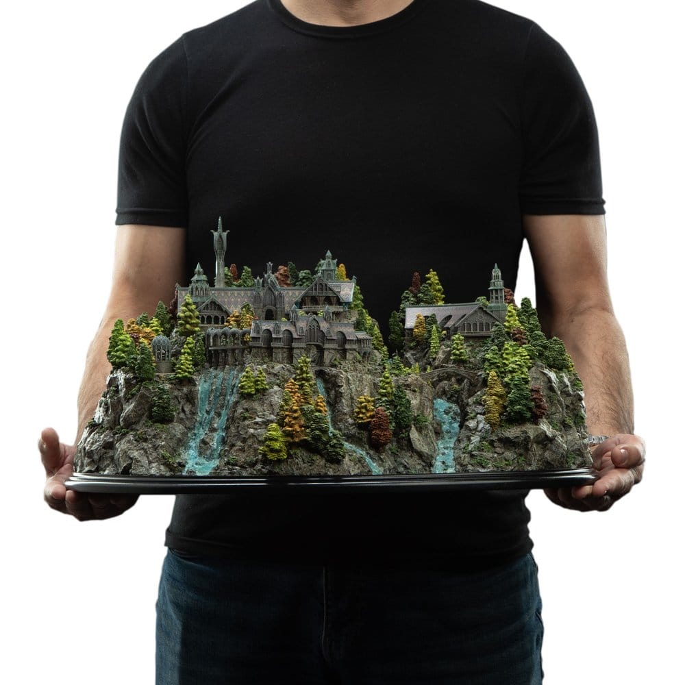 Der Herr der Ringe Miniatur Umgebung Rivendell 28 cm - Preorder - ETA: 25.09.2026