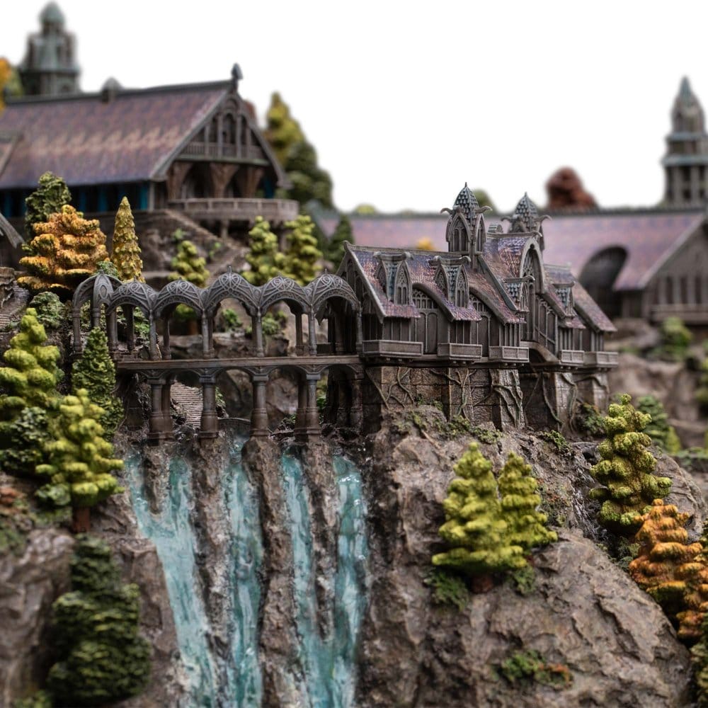 Der Herr der Ringe Miniatur Umgebung Rivendell 28 cm - Preorder - ETA: 25.09.2026