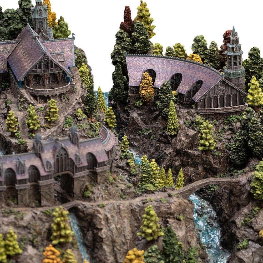 Der Herr der Ringe Miniatur Umgebung Rivendell 28 cm - Preorder - ETA: 25.09.2026