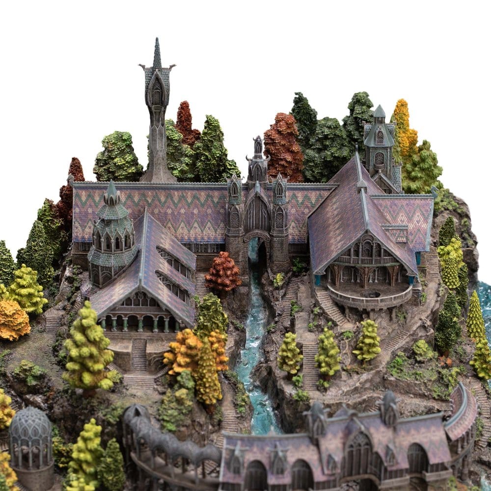 Der Herr der Ringe Miniatur Umgebung Rivendell 28 cm - Preorder - ETA: 25.09.2026