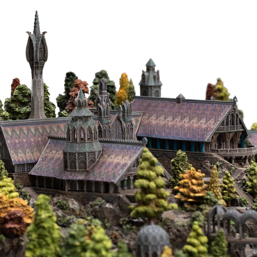 Der Herr der Ringe Miniatur Umgebung Rivendell 28 cm - Preorder - ETA: 25.09.2026