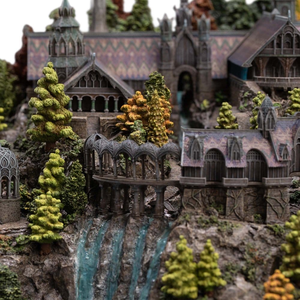 Der Herr der Ringe Miniatur Umgebung Rivendell 28 cm - Preorder - ETA: 25.09.2026