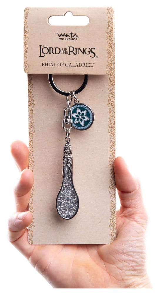 Herr der Ringe Trilogie Schlüsselanhänger Phial of Galadriel - Preorder - ETA: 25.12.2026