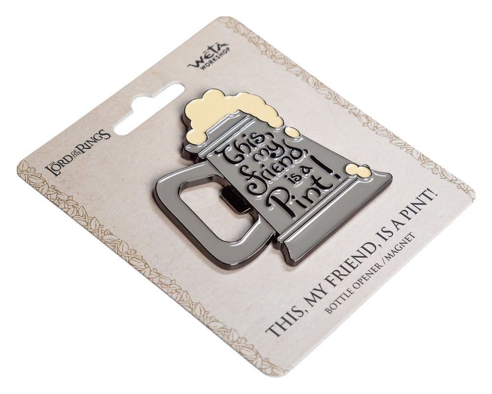 Herr der Ringe Magnet This, my friend, is a Pint! (Enamel) 7 cm  - Versand: 7 Tage nach Bestellung