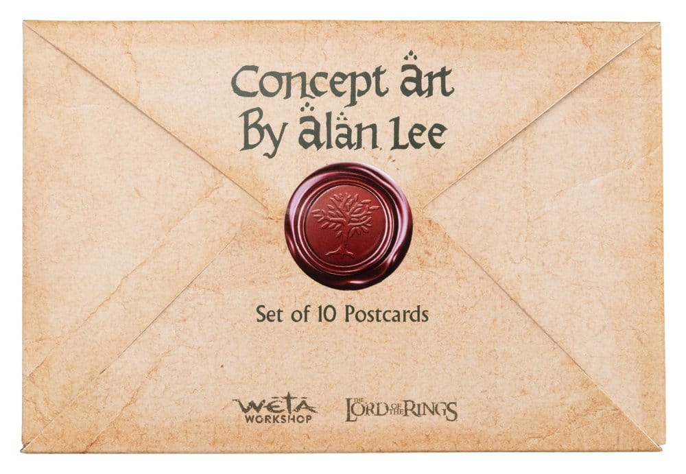 Herr der Ringe Postkarten Set Concept Art by Alan Lee: The Lord of the Rings 15 x 12 cm  - Preorder - ETA: 13.06.2026