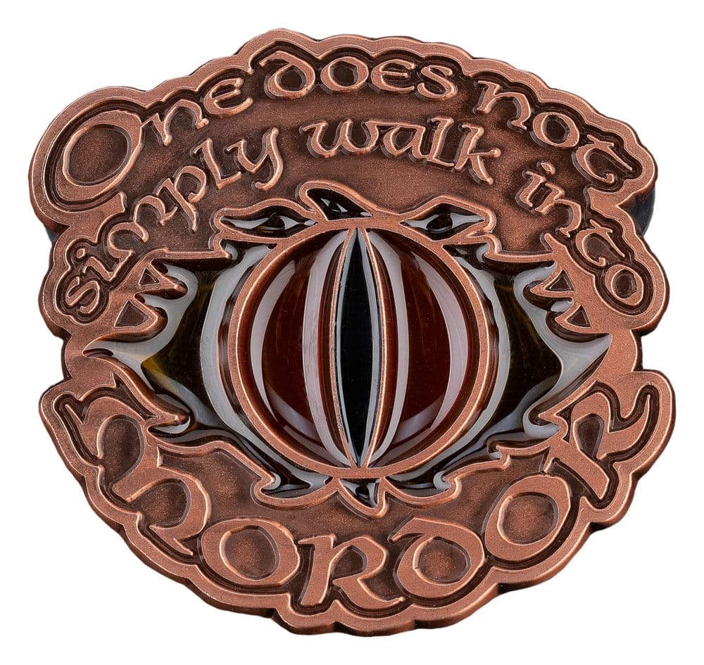 Herr der Ringe Ansteck-Pin One Does Not Simply Walk Into Mordor 4 cm  - Versand: 7 Tage nach Bestellung