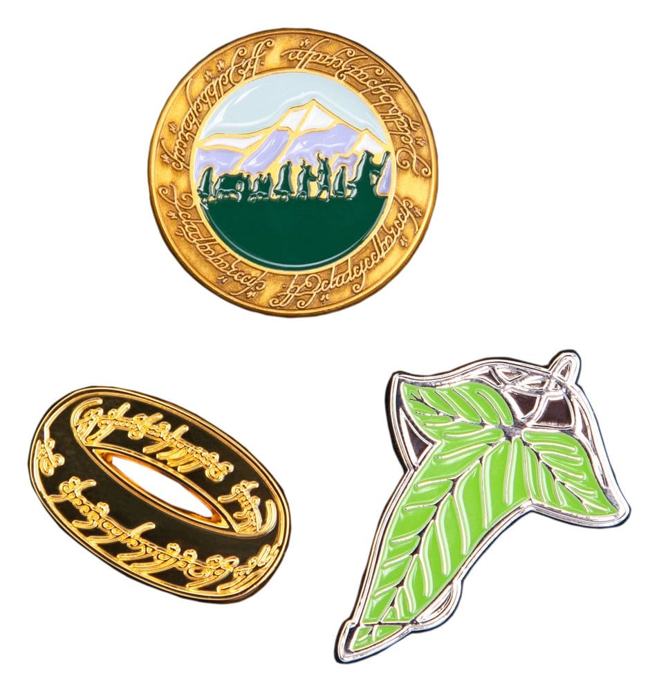 Herr der Ringe Trilogie Pin-Set A Ringbearer's Journey - Preorder - ETA: 25.12.2026