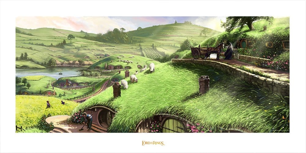Herr der Ringe Kunstdruck Disturber of the Peace 59 x 30 cm - Preorder - ETA: 30.07.2026