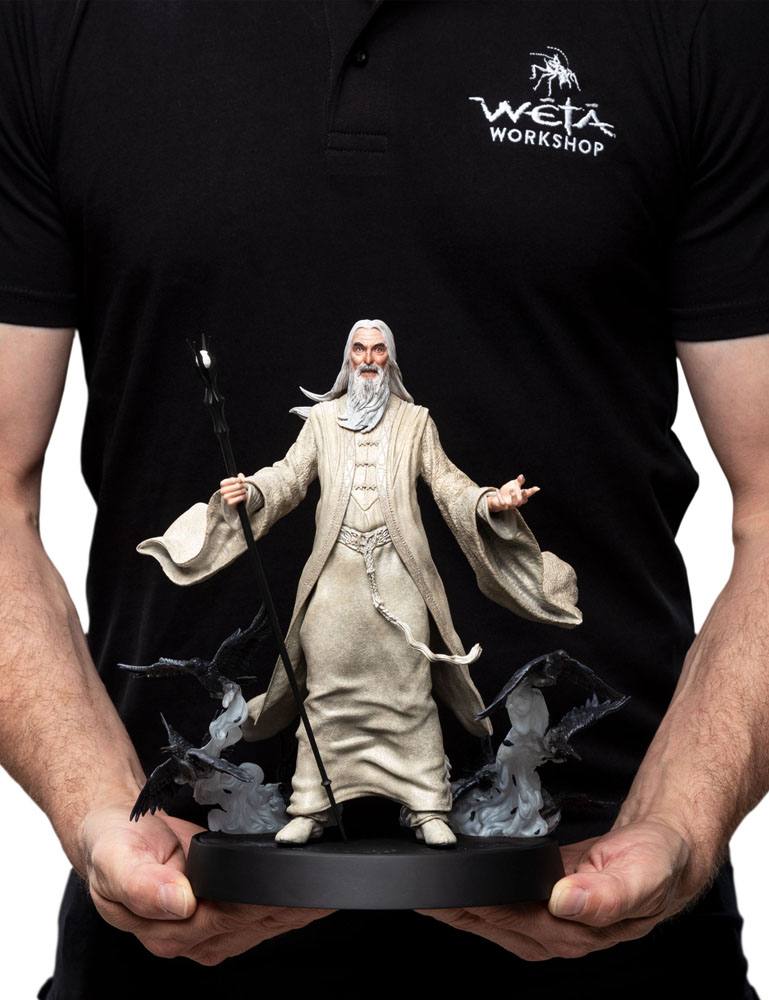 Der Herr der Ringe Figures of Fandom PVC Statue Saruman the White 26 cm - Versand: 5-7 Tage nach Bestellung