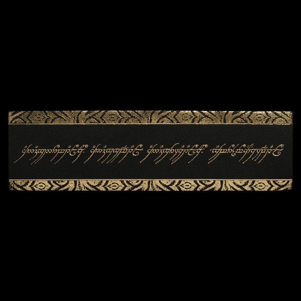 Herr der Ringe Leder Lesezeichen The One Ring Inscription - Versand: 7 Tage nach Bestellung