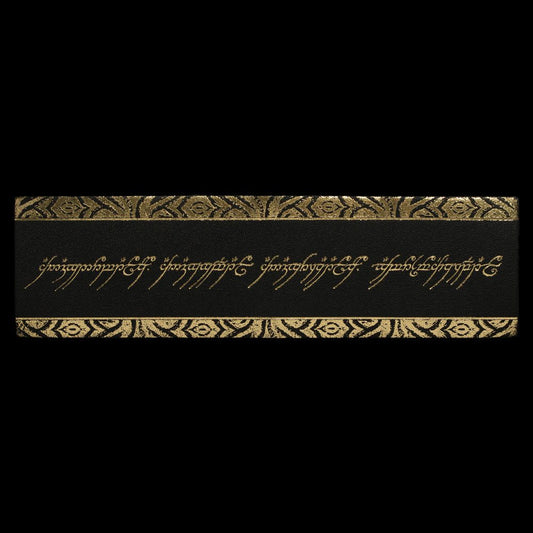 Herr der Ringe Leder Lesezeichen The One Ring Inscription - Versand: 7 Tage nach Bestellung
