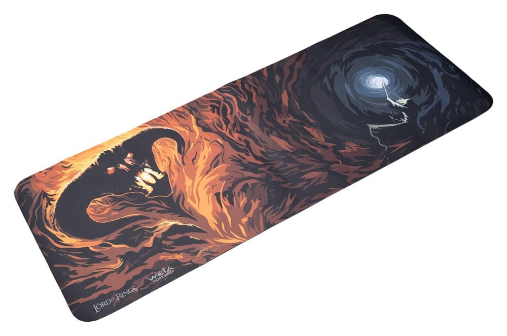 Herr der Ringe Schreibtischunterlage Gandalf & The Balrog in Moria 74 cm  - Versand: 7 Tage nach Bestellung