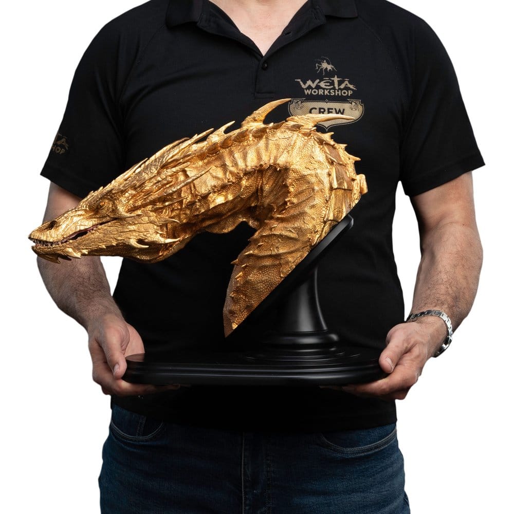 Der Hobbit Büste Smaug the Golden 36 cm - Preorder - ETA: 25.09.2026