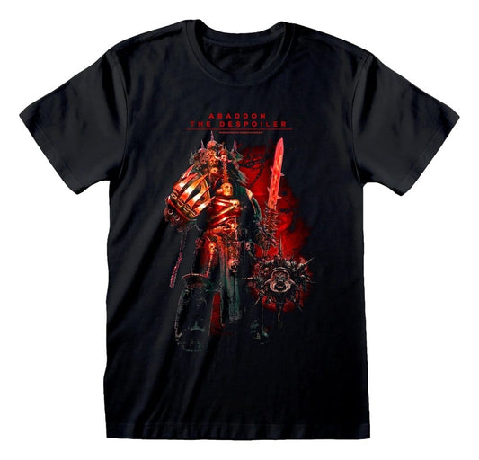 Warhammer T-Shirt Abaddon The Despoiler Größe S - Versand: 7 Tage nach Bestellung