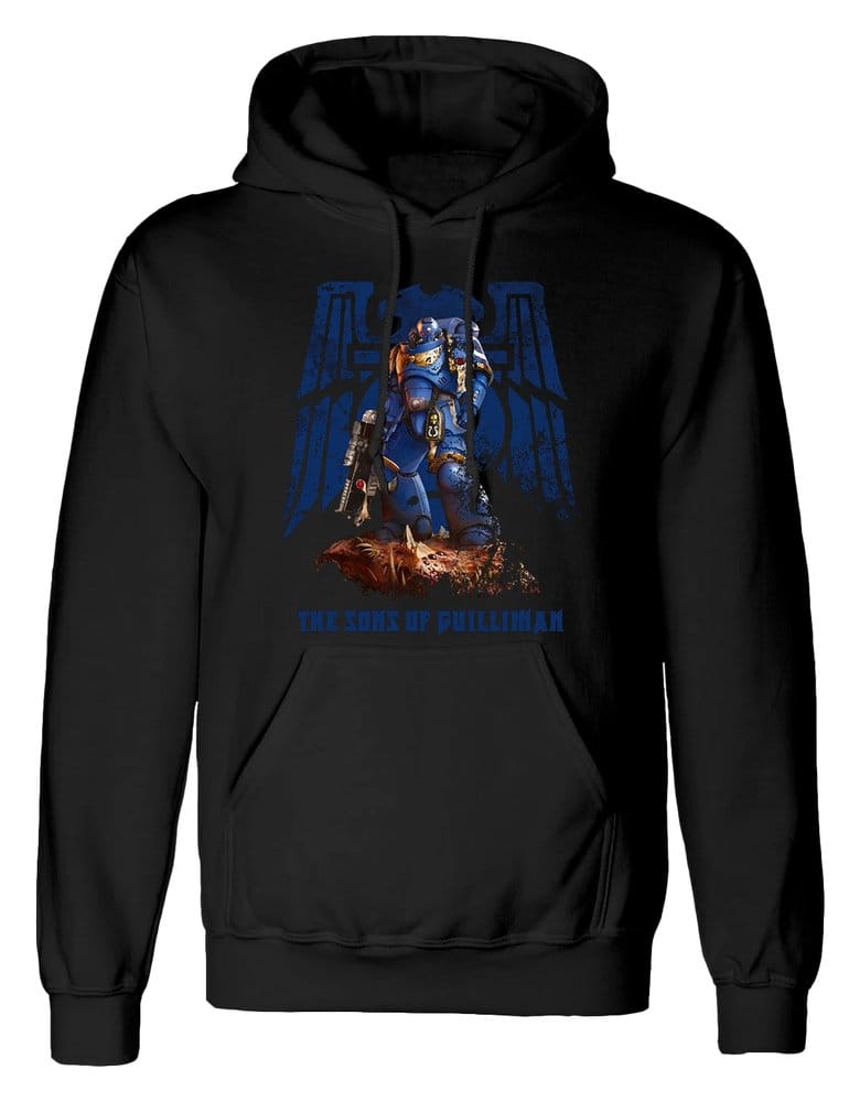 Warhammer Hoodie Space Marines Black Größe L - Preorder - ETA: 28.12.2026