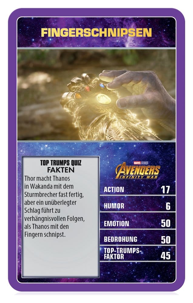Marvel Kartenspiel Top Trumps Collectables *Deutsche Version* - Preorder - ETA: 25.09.2026