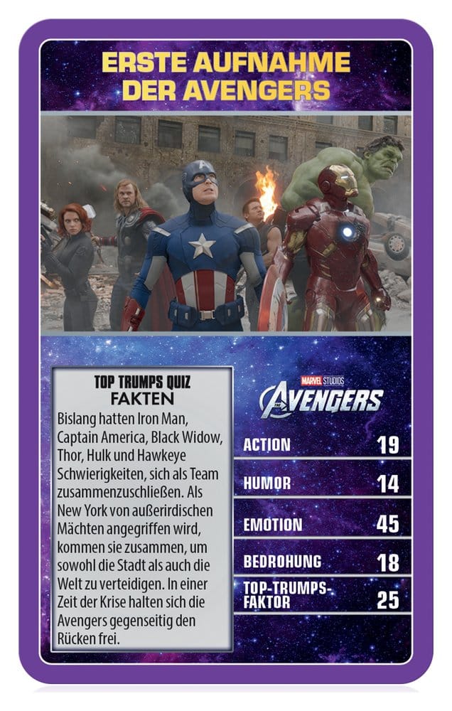 Marvel Kartenspiel Top Trumps Collectables *Deutsche Version* - Preorder - ETA: 25.09.2026