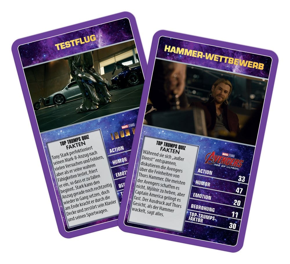Marvel Kartenspiel Top Trumps Collectables *Deutsche Version* - Preorder - ETA: 25.09.2026