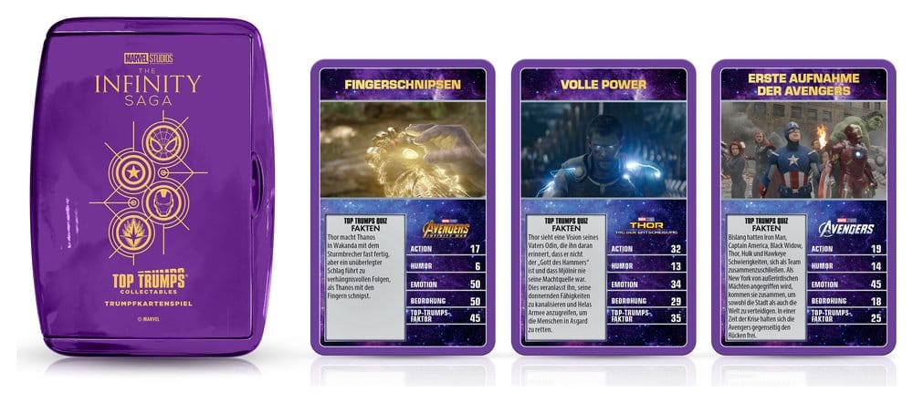 Marvel Kartenspiel Top Trumps Collectables *Deutsche Version* - Preorder - ETA: 25.09.2026