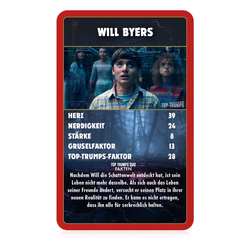 Stranger Things Kartenspiel Top Trumps Collectables *Deutsche Version* - Versand: 5-7 Tage nach Bestellung