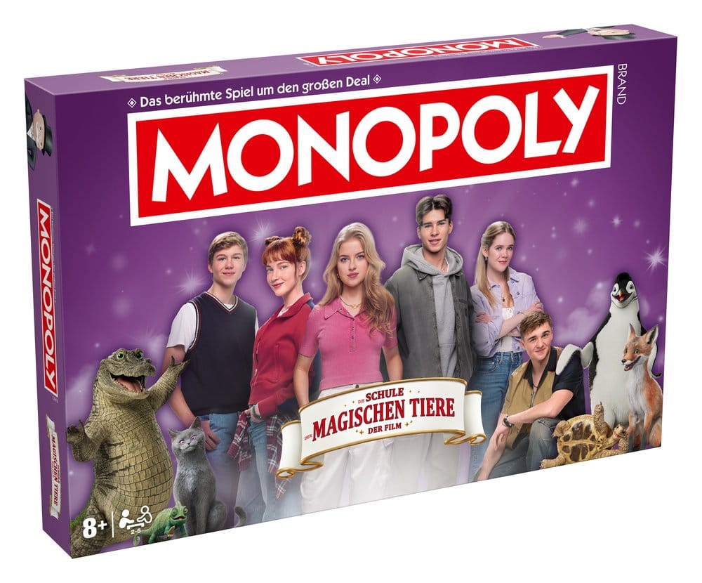Monopoly Brettspiel Die Schule der magischen Tiere *Deutsche Version* - Preorder - ETA: 25.09.2026