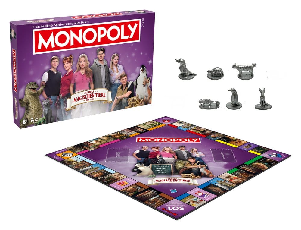 Monopoly Brettspiel Die Schule der magischen Tiere *Deutsche Version* - Preorder - ETA: 25.09.2026