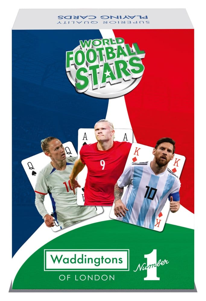 Weltfussballstars No 1 Spielkarten *Englische Version* - Preorder - ETA: 25.09.2026