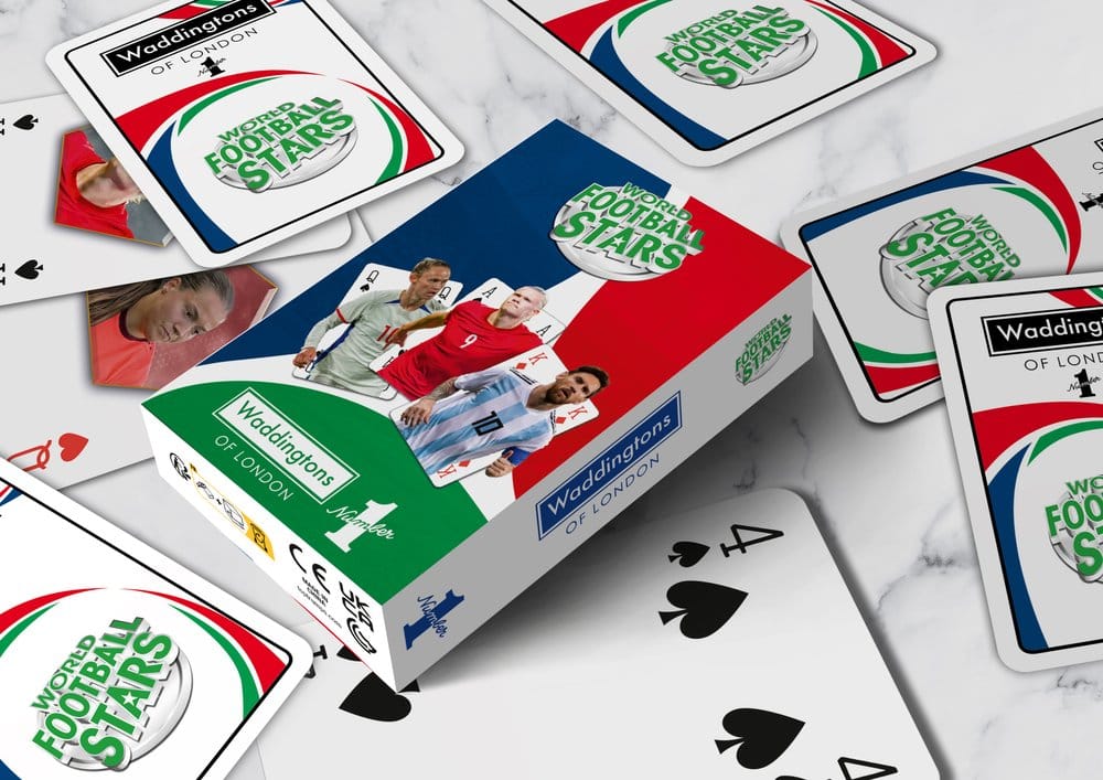Weltfussballstars No 1 Spielkarten *Englische Version* - Preorder - ETA: 25.09.2026